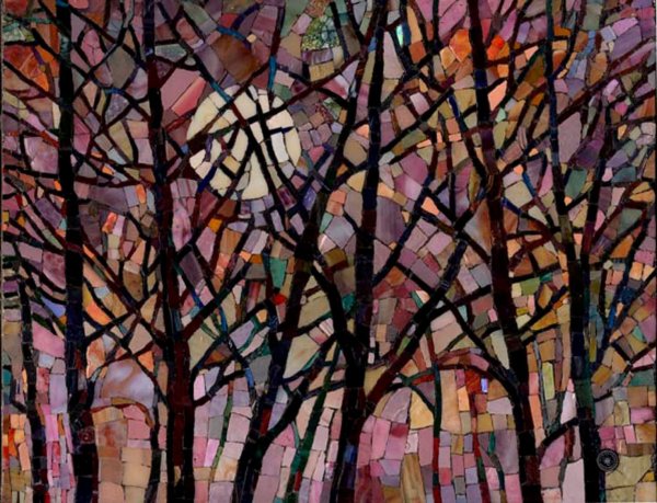 Мозаика живопись