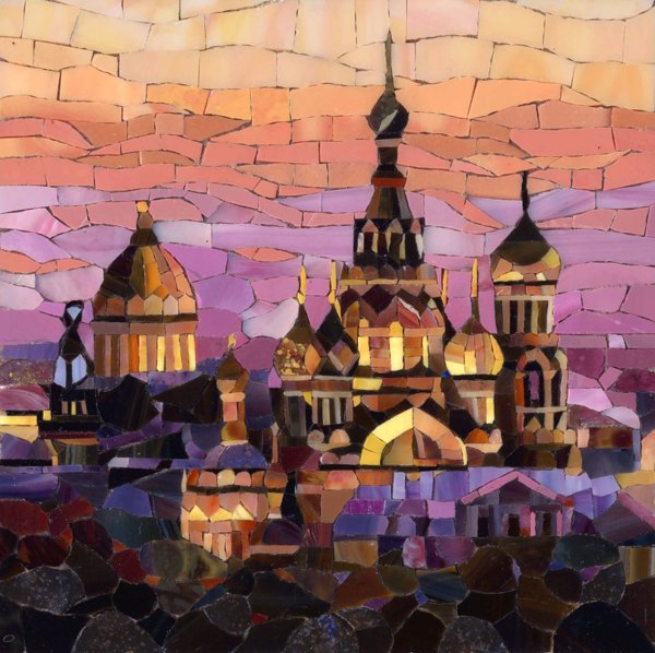 Мозаика картина