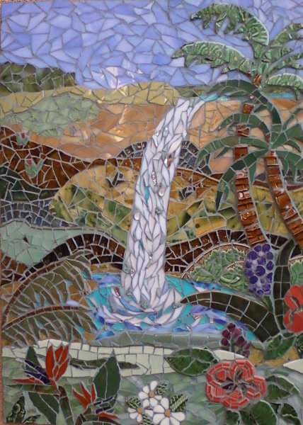 Пейзаж для мозаики