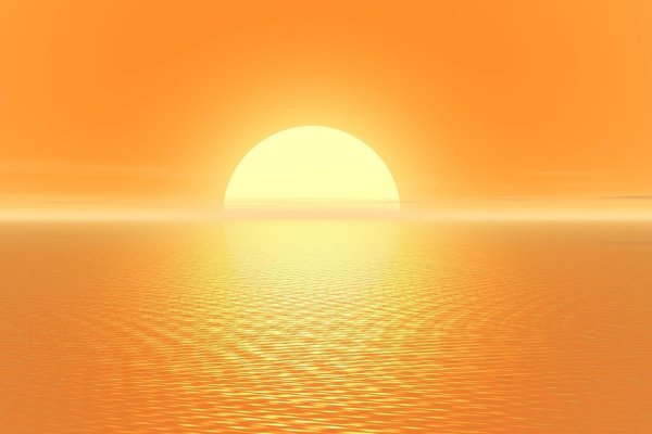 Золотой закат