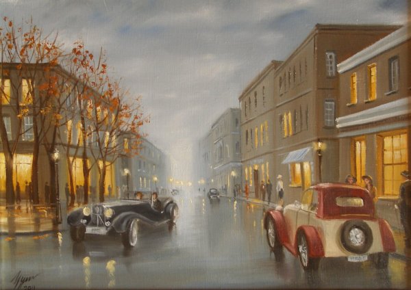 Пазл ретро автомобиль