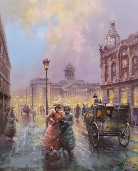 Ретро пейзаж