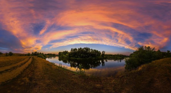 Пейзаж Оренбурга
