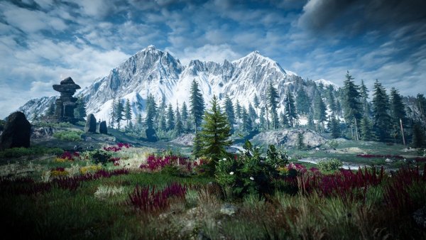 Ведьмак 3 Дикая охота пейзажи