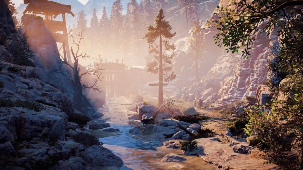 Horizon Zero Dawn природа