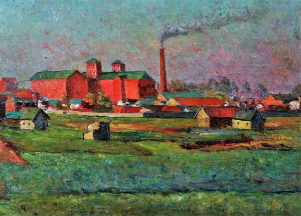 Фальк. Заводской пейзаж