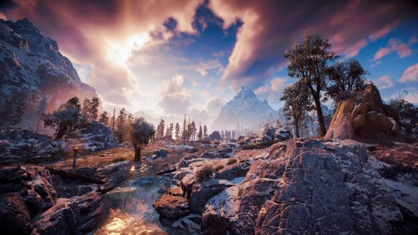 Horizon Zero Dawn природа