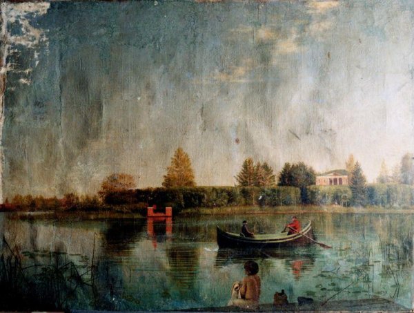 Сорока вид на озеро Молдино