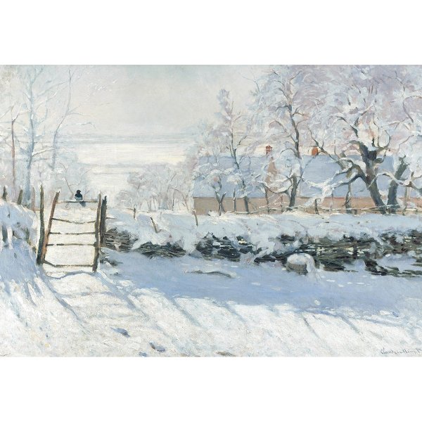 Клода Моне «сорока» 1869 г.