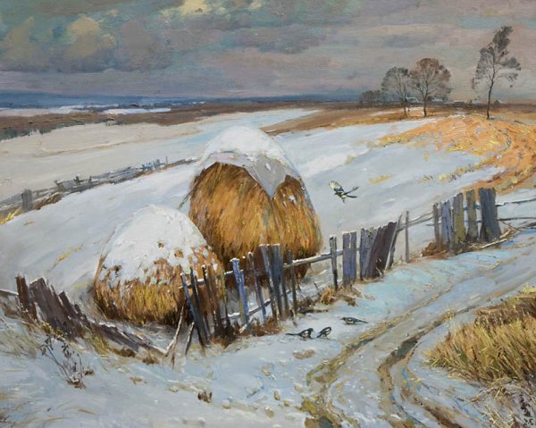 Пейзажи с сороками