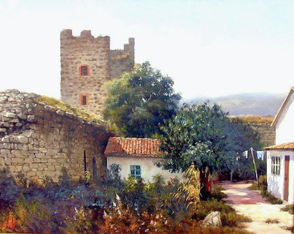 Феодосия в живописи