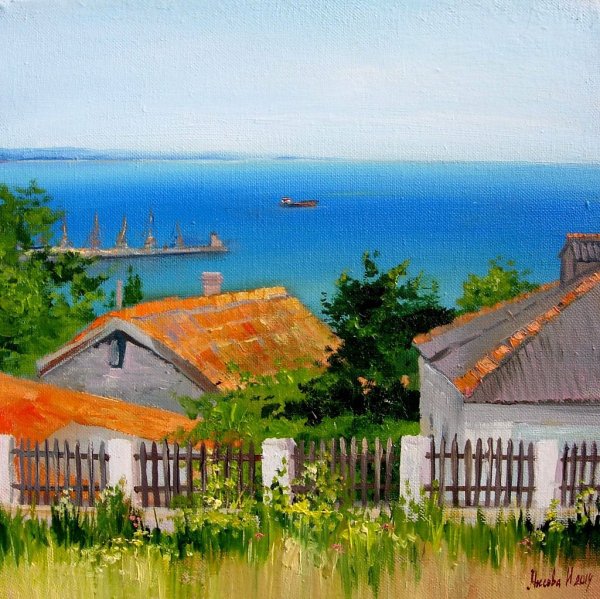 Картина Крым Феодосия