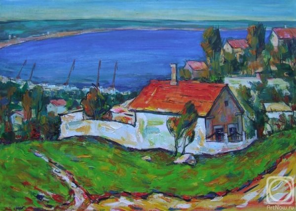 Генуэзская крепость Феодосия живопись