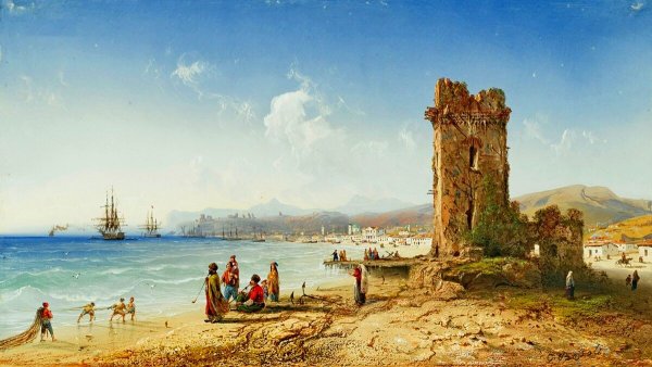 Феодосия Крым достопримечательности Генуэзская крепость