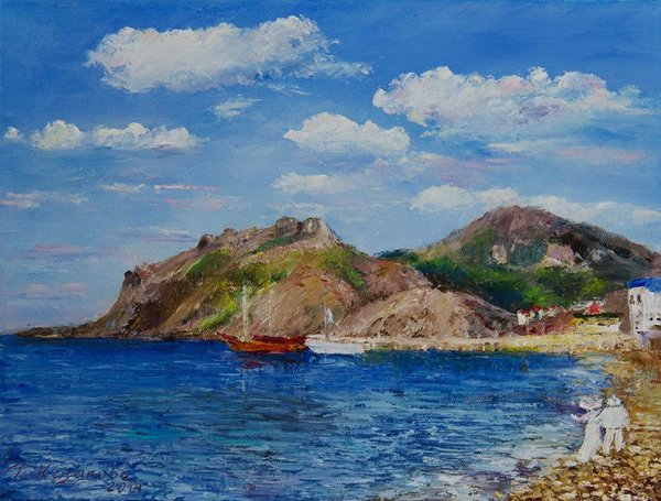 Айвазовский мыс Фиолент картина