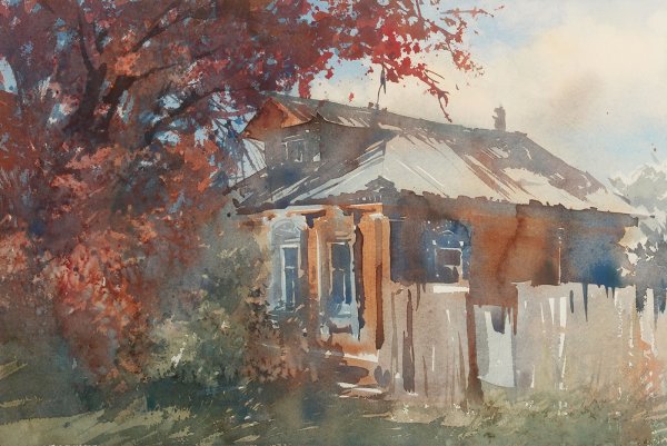 Пленэр живопись акварель