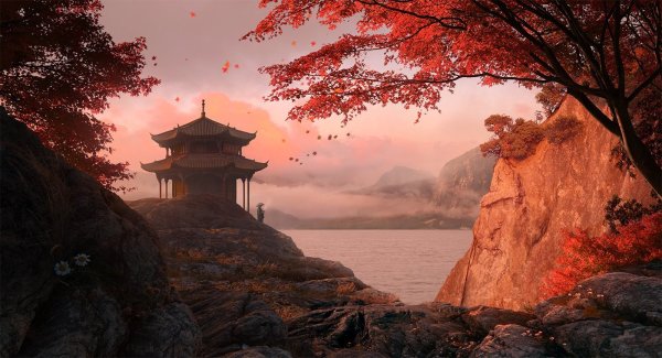 Восточный пейзаж