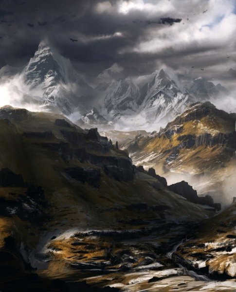 Арнор пейзажи Средиземье