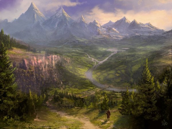 Река Сирион Средиземье