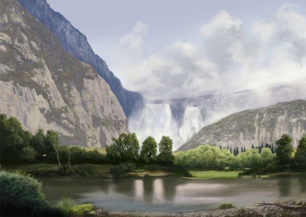 Властелин колец пейзажи