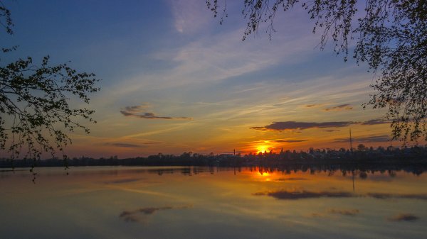 Медвежьи озера закат