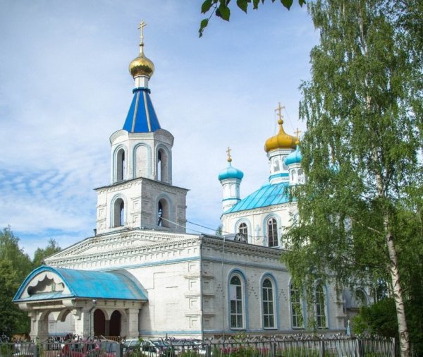 Церковь Покрова Божий матери в Шахунье