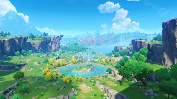 Мондштадт Геншин