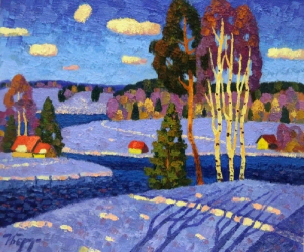 Декоративный пейзаж русских художников