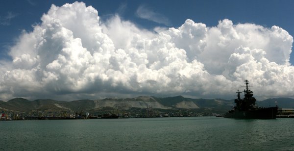 Новороссийск панорама бухты