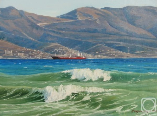 Живопись море Новороссийск