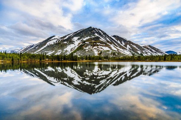 Озеро зеркальное Приморский край