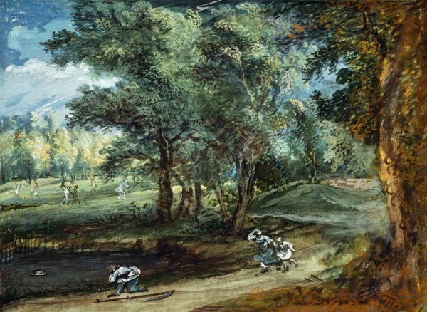 Василий Андреевич Тропинин пейзажи