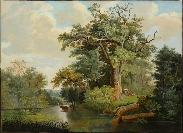 Тропинин картины пейзажи