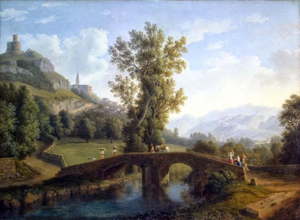 Якоб Филипп Хаккерт итальянский пейзаж