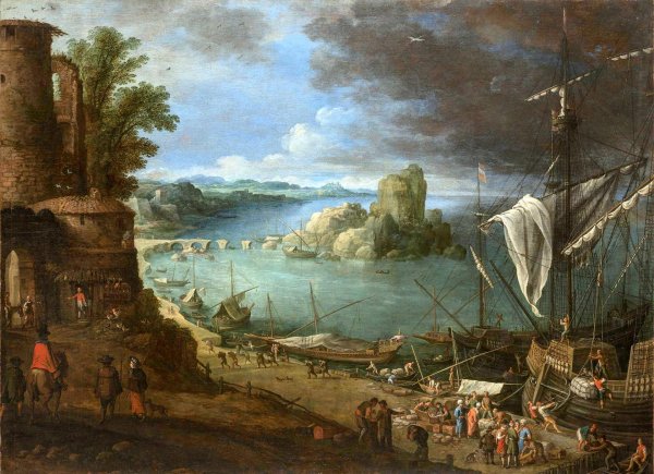 Художник Пауль Бриль картины