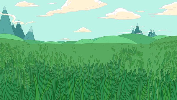 Мультяшный ландшафт