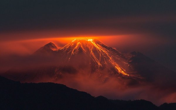 Вулкан Бромо в Индонезии