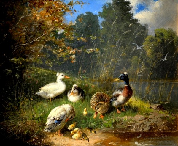 Julius Scheuerer 1859-1913 картины