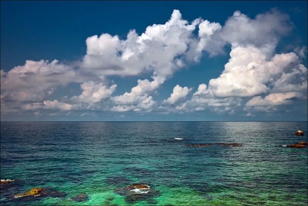 Море Прибой закат