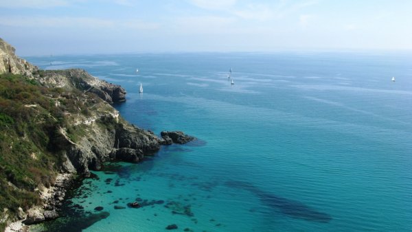 Мыс Фиолент закат