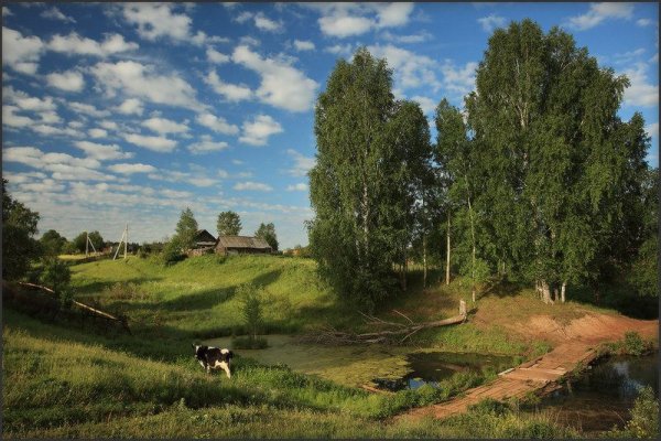 Пейзажи русской природы деревни