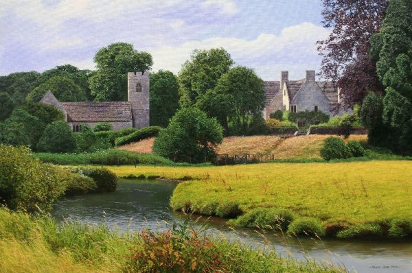 Английский художник Майкл Джеймс Смит