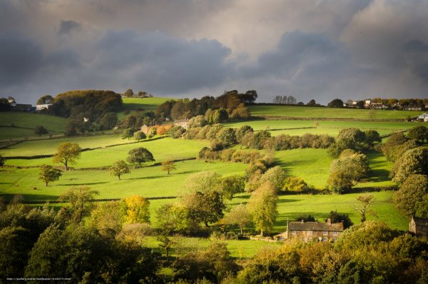 Сэрхоул-Милл Англия природа