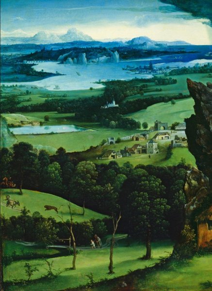 Нидерландские пейзажи патинир