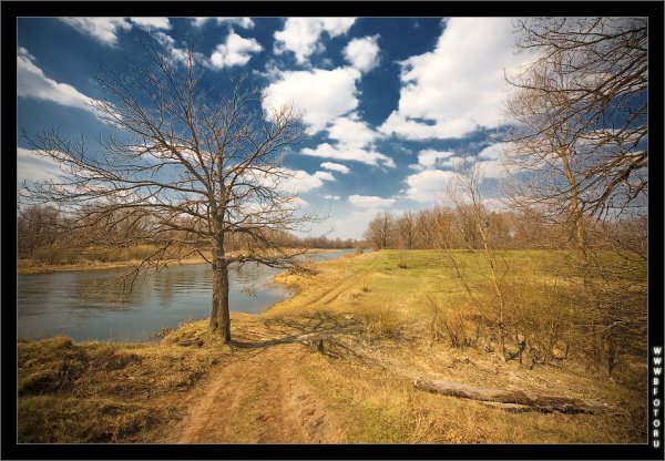 Пейзажи апрельской весны