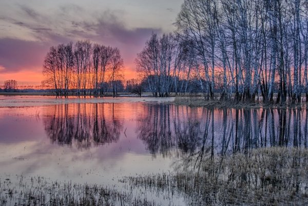 Весна апрель