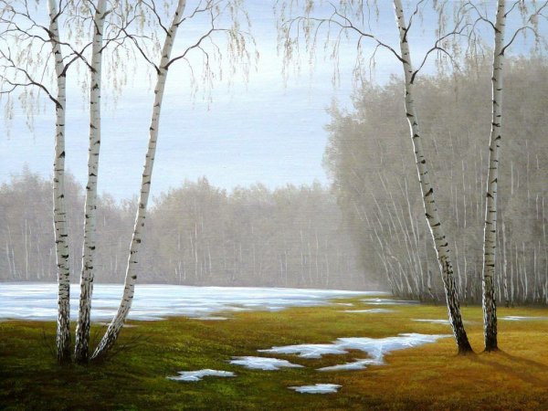 Ранняя Весна пейзаж