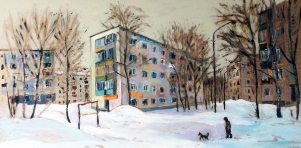 Хрущевки арт Денис Русаков