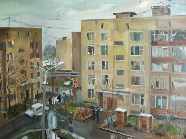 Художник Ильгиз Гимранов хрущёвочки