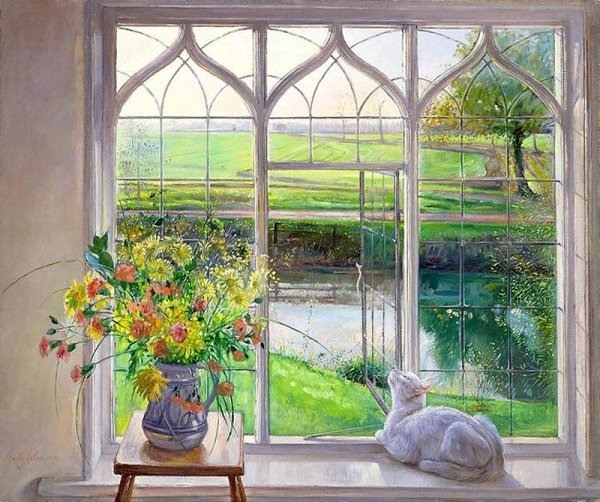 Timothy Easton художник окно